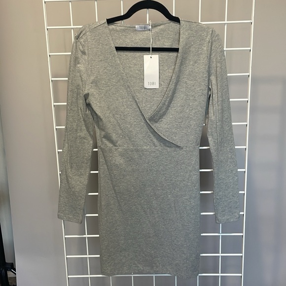 Tobi Undeniable Love Dress in Grey - Picture 7 of 9